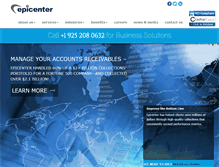 Tablet Screenshot of epicentertechnology.com